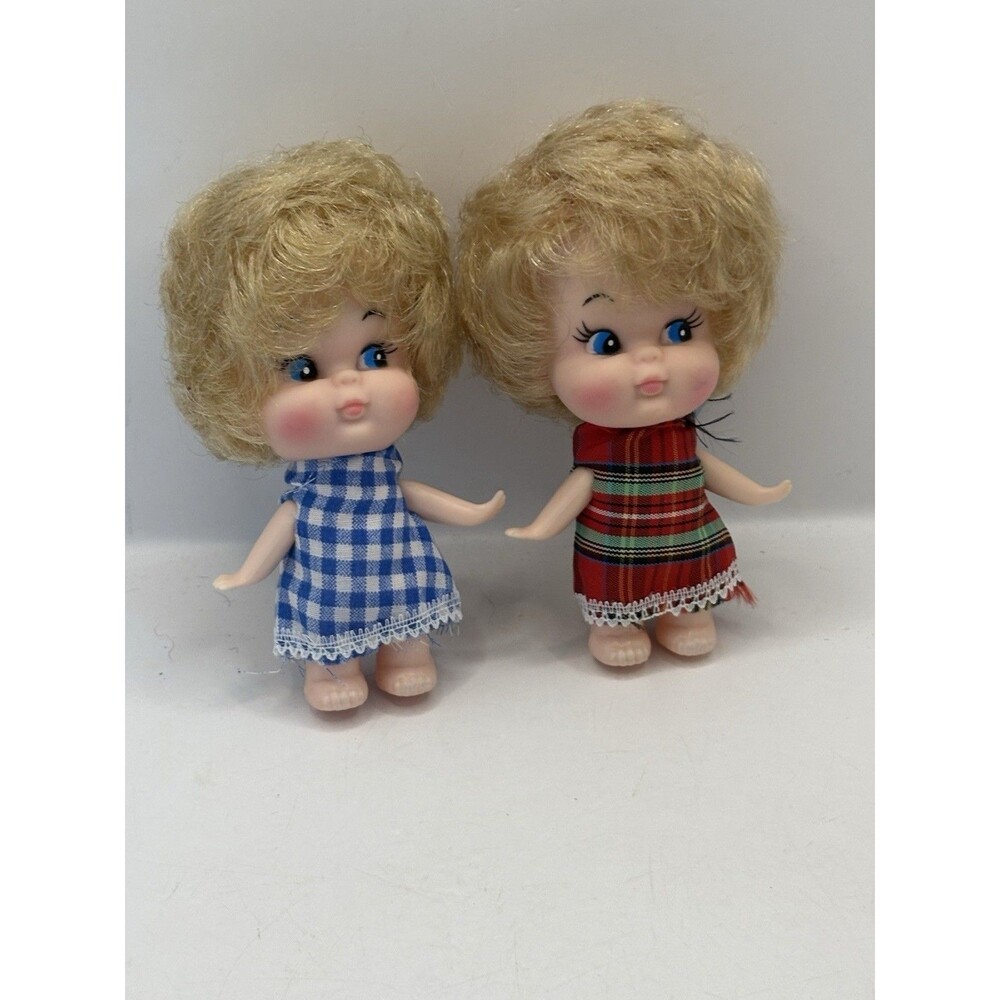 Lot of 2 Vintage Sweet Susie, sweet heart dolls Plastic 1960s